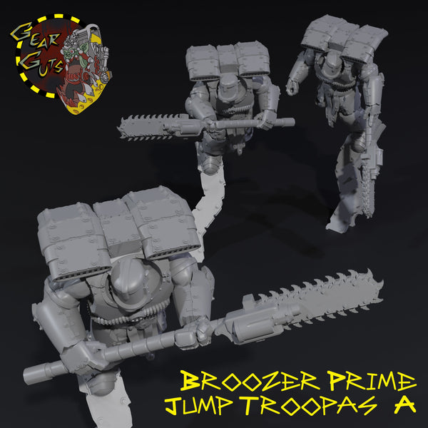 Broozer Prime Jump Troopas x3 - A - STL Download