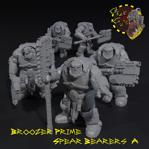 Broozer Prime Spear Bearers x5 - A - STL Download
