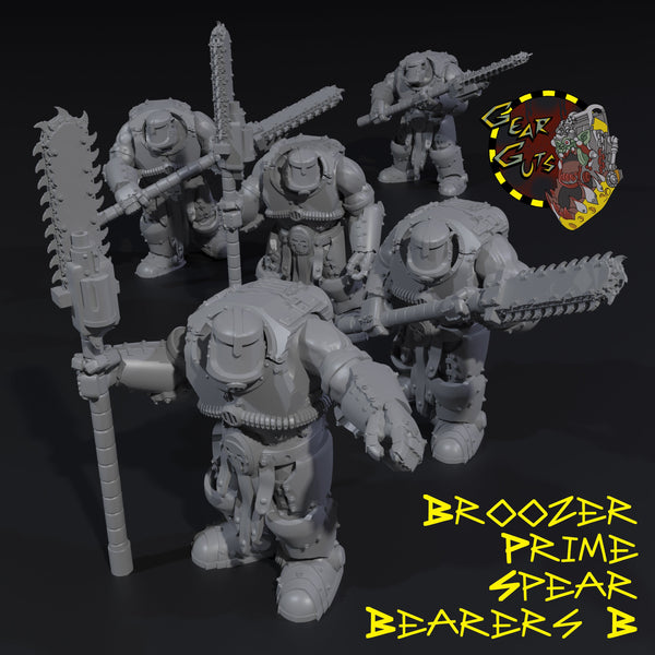 Broozer Prime Spear Bearers x5 - B - STL Download