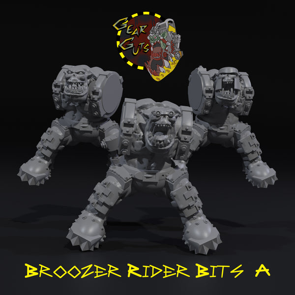 Broozer Rider Bits x3 - A - STL Download