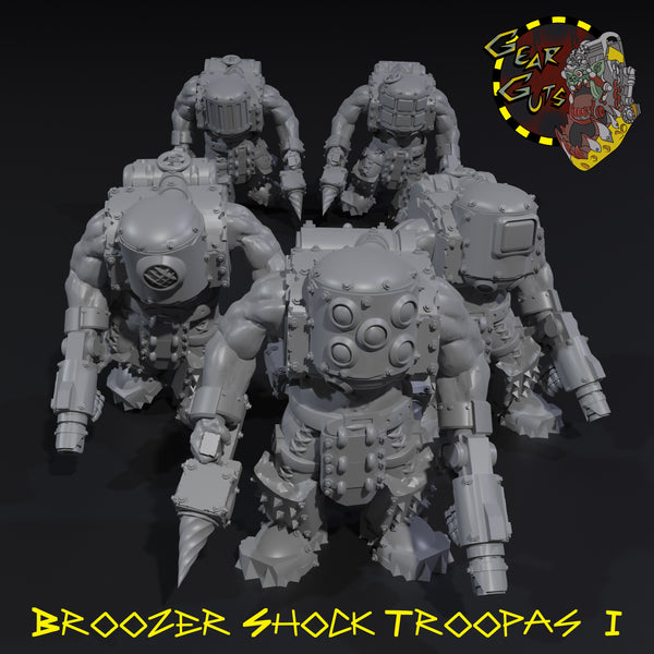 Broozer Shock Troopas x5 - I - STL Download