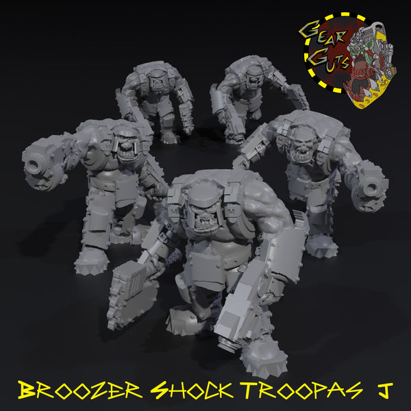 Broozer Shock Troopas x5 - J