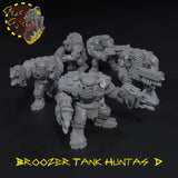 Broozer Tank Huntas x5 - D - STL Download