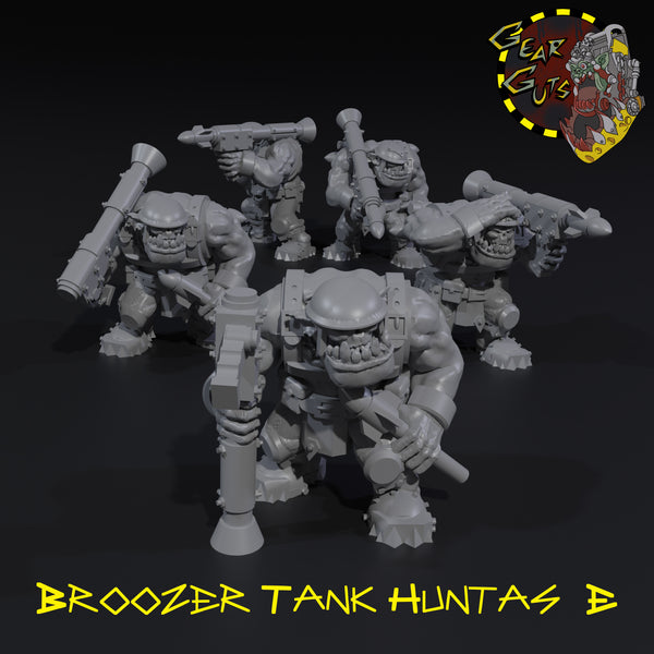 Broozer Tank Huntas x5 - E - STL Download