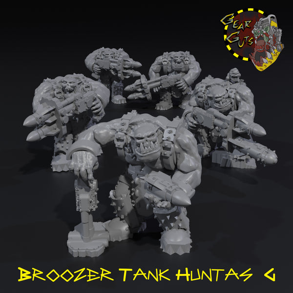 Broozer Tank Huntas x5 - G - STL Download