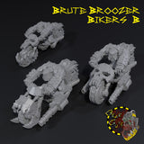 Brute Broozer Bikers x3 - B