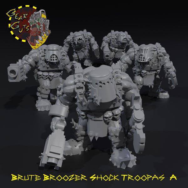 Brute Broozer Shock Troopas x5 - A - STL Download