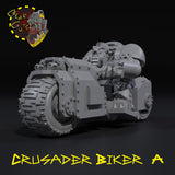 Crusader Biker - A - STL Download