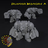 Crusader Breakers x3 - A - STL Download