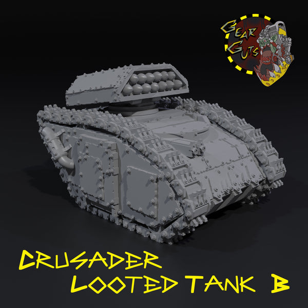 Crusader Looted Tank - B - STL Download
