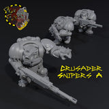 Crusader Snipers x3 - A - STL Download