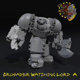 Crusader Watching Lord - A
