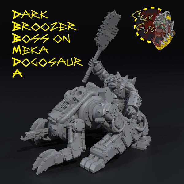 Dark Broozer Boss on Meka Dogosaur - A - STL Download