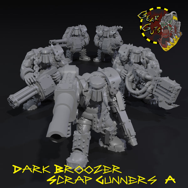 Dark Broozer Scrap Gunners x5 - A - STL Download