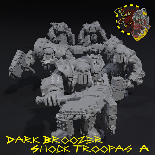 Dark Broozer Shock Troopas x5 - A - STL Download