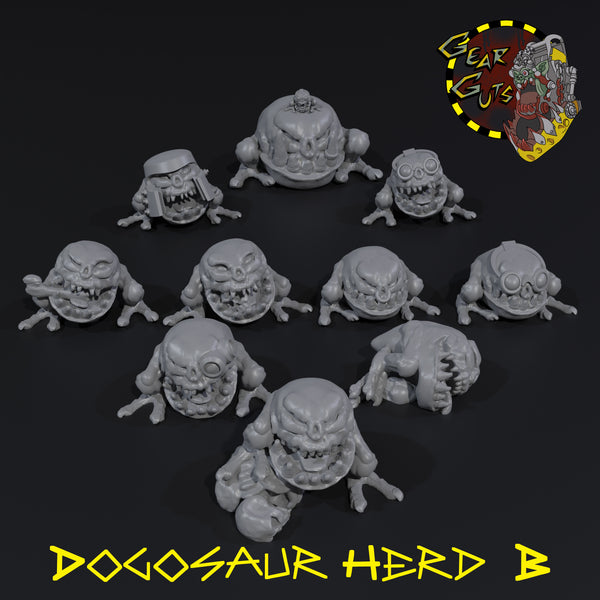 Dogosaur Herd x10 - B - STL Download