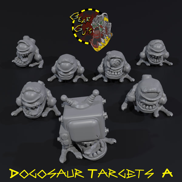 Dogosaur Targets x7 - A - STL Download