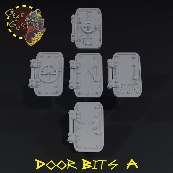 Door Bits x5 - A - STL Download