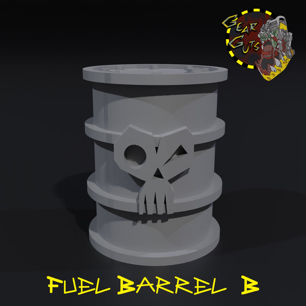 Fuel Barrel - B - STL Download