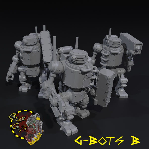 G-Bots x3 - B - STL Download