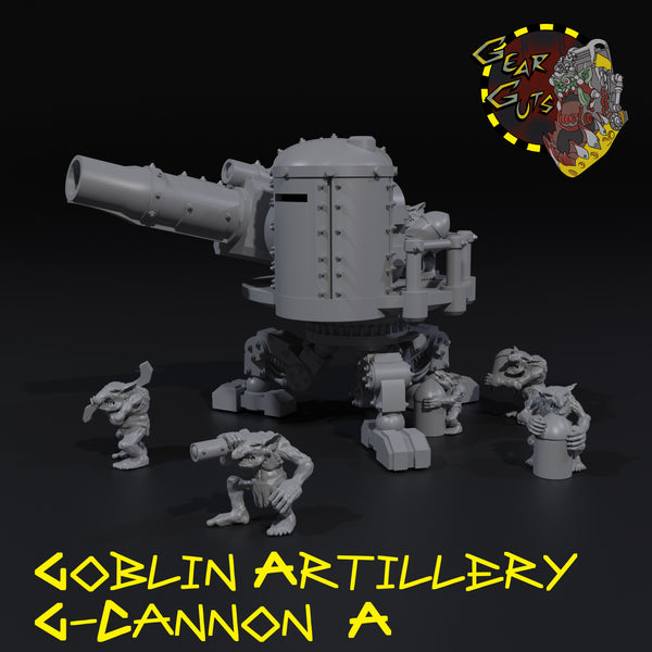 Goblin Artillery G-Cannon - A - STL Download