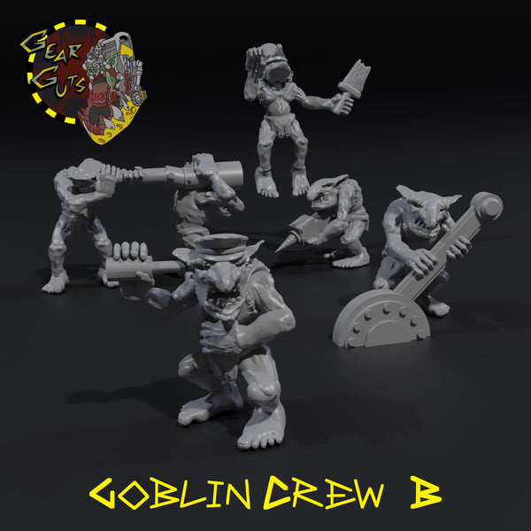 Goblin Crew x5 - B - STL Download