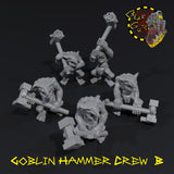 Goblin Hammer Crew x5 - B - STL Download