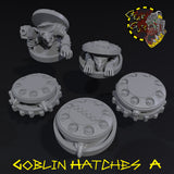 Goblin Hatches x5 - A - STL Download