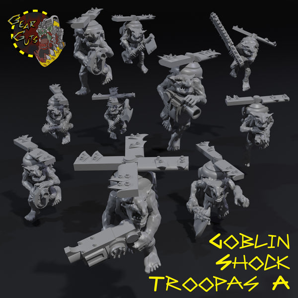 Goblin Shock Troopas x10 - A - STL Download