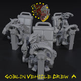 Goblin Vehicle Crew x3 - A - STL Download