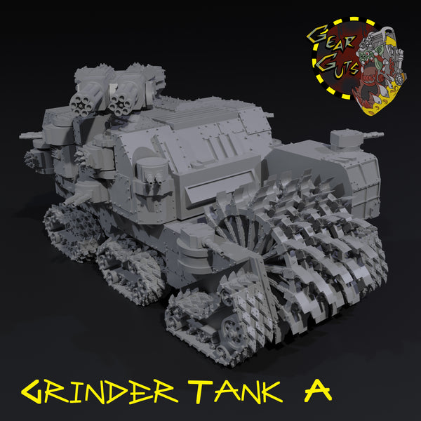 Grinder Tank - A - STL Download