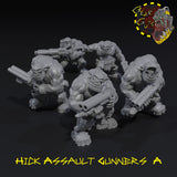 Hick Broozer Assault Gunners x5 - A - STL Download