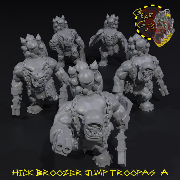Hick Broozer Jump Troopas x5 - A - STL Download