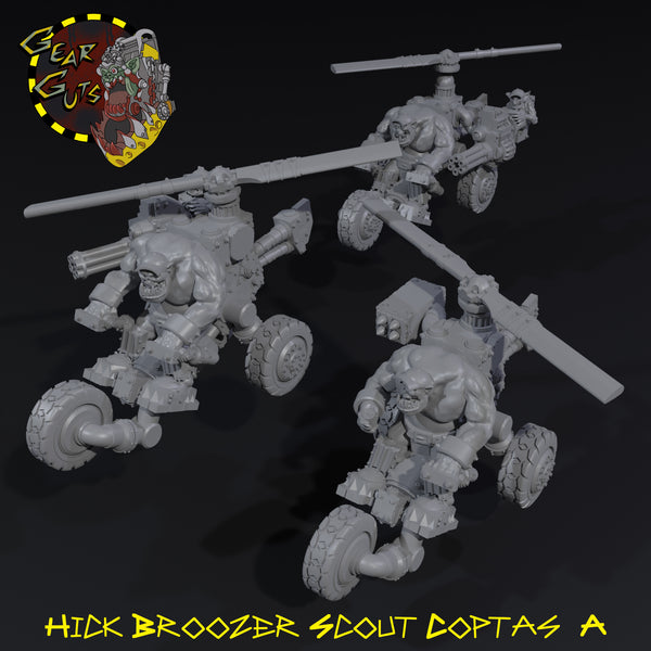 Hick Broozer Scout Coptas x3 - A - STL Download