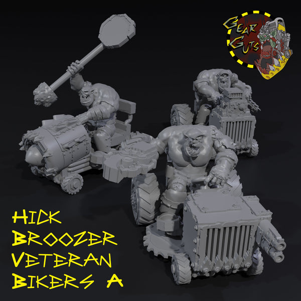 Hick Broozer Veteran Bikers x3 - A - STL Download