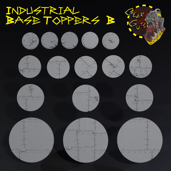 Industrial Base Toppers - B