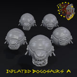 Inflated Dogosaurs x5 - A - STL Download