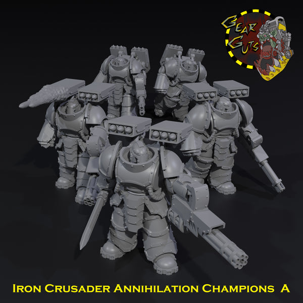 Iron Crusader Annihilation Champions x5 - A