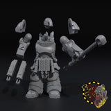 Iron Crusader Bulwark Warcaster - A - STL Download
