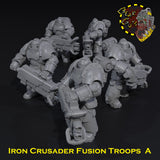 Iron Crusader Fusion Troops x5 - A