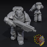Iron Crusader Gunners x5 - A - STL Download