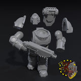 Iron Crusader Gunners x5 - A - STL Download