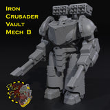 Iron Crusader Vault Mech - B
