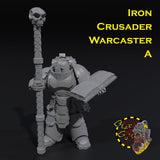 Iron Crusader Warcaster - A - STL Download