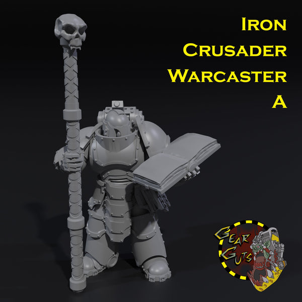 Iron Crusader Warcaster - A - STL Download