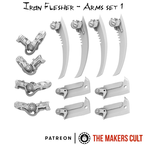 Iron Flesher Arms - Set 1
