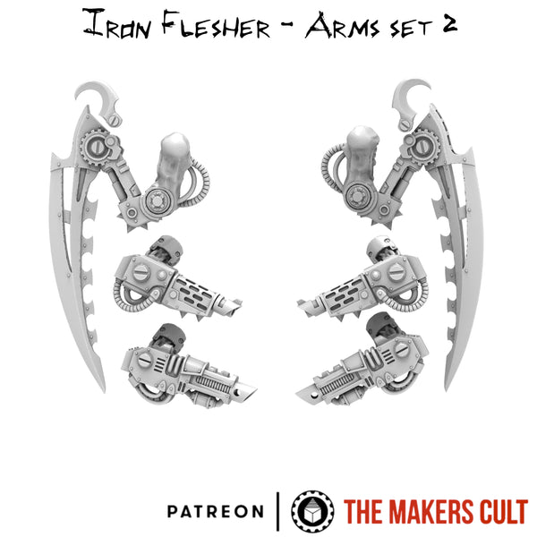 Iron Flesher Arms - Set 2