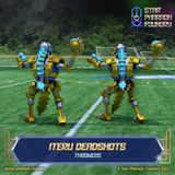 Iteru Deadshots Throwers for Dynastic Destroyers Fantasy Football Team