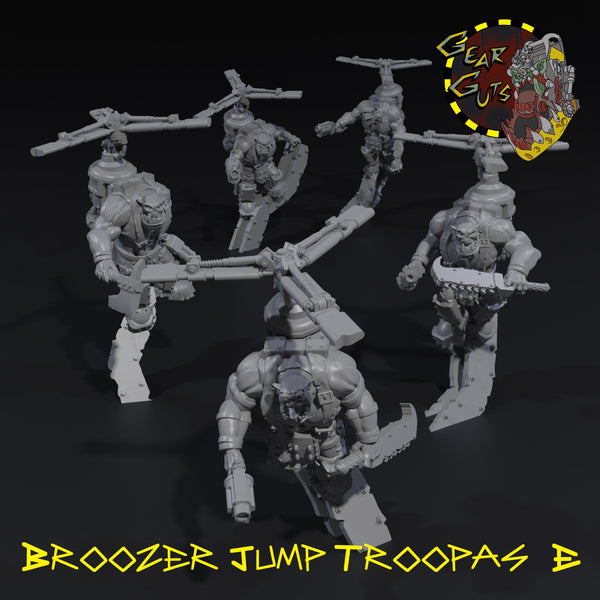 Broozer Jump Troopas x5 - E - STL Download