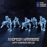 Khopesh Warriors with Khopesh Rifles x5